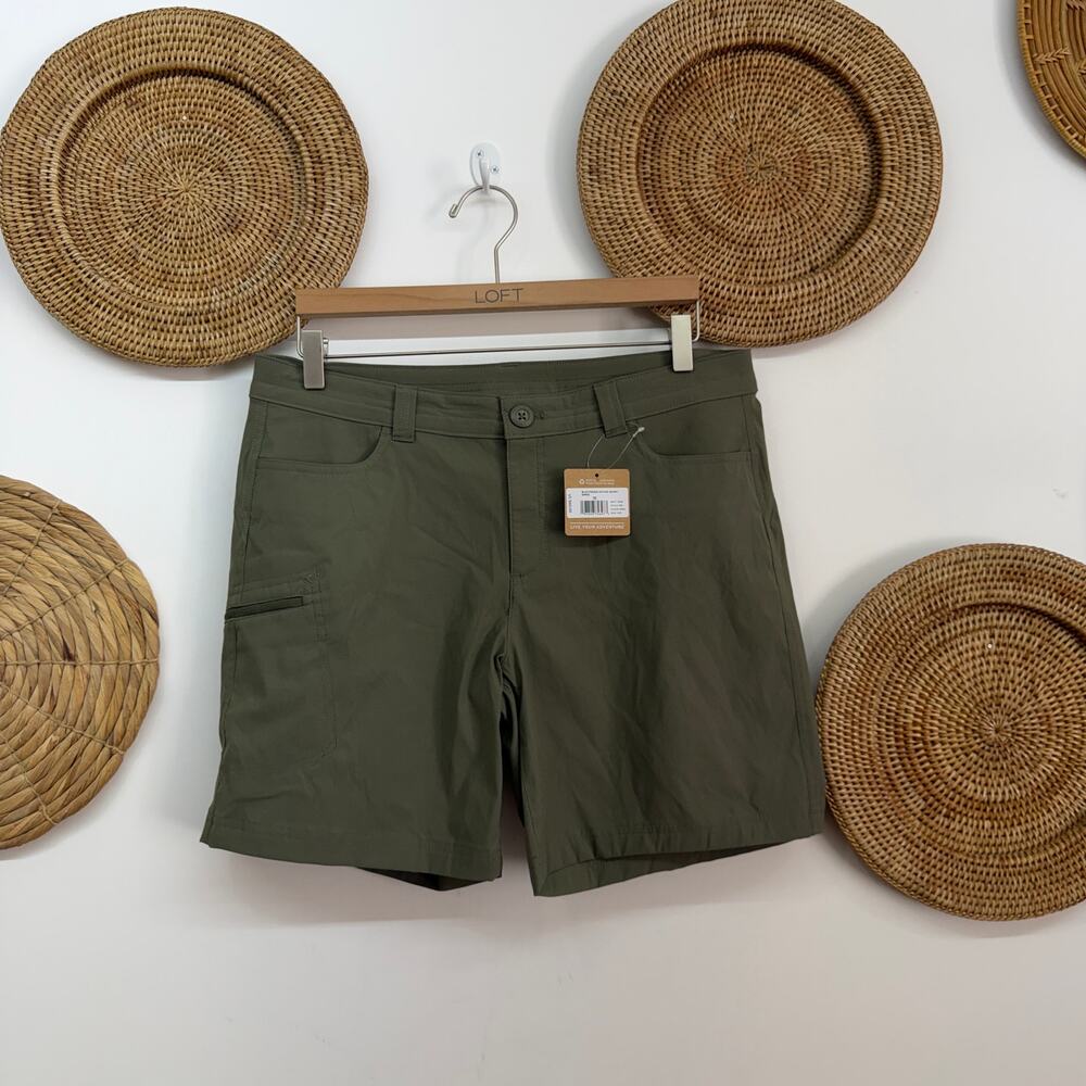 NEW Eddie Bauer Green Outdoor Active Shorts 10